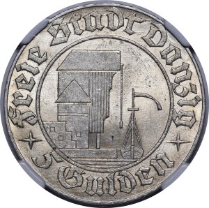 5 guilders 1932 Crane - EXCEPTIONAL