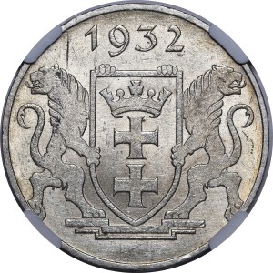 5 guldenów 1932 Żuraw - WYJĄTKOWY