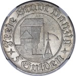 5 guldenów 1932 Żuraw - WYJĄTKOWY