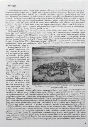 Dutkowski Jaroslaw, Suchanek Adam, Corpus Nummorum Civitatis Elbingensis