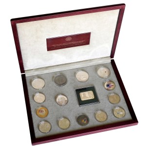 Komplet polskie srebrne monety kolekcjonerskie 2004