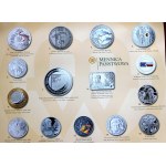 Komplet polskie srebrne monety kolekcjonerskie 2004