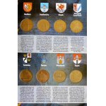 Komplet 2 złote Historyczne Miasta w Polsce, 32 sztuki