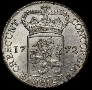Netherlands, thaler (Zilveren dukaat) 1772