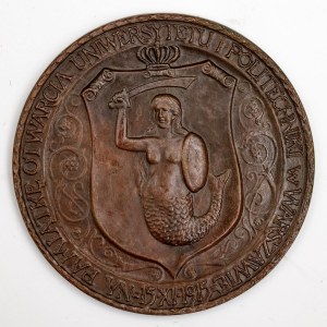 Medal, OTWARCIE WYŻSZYCH UCZELNI W WARSZAWIE, 1916