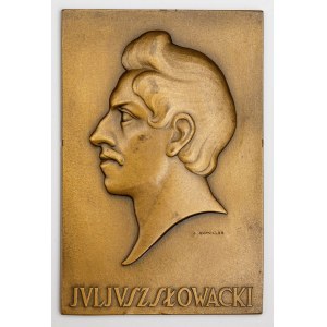 PLAKIETA, JULIUSZ SŁOWACKI, Mennica Państwowa, 1929