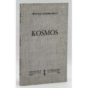 Gombrowicz Witold- Cosmos [Paris 1970][beautiful condition].