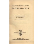 Tagore Rabindranath - Erzählungen [Bibliothek des Nobelpreisträgers] [Poznan 1929].