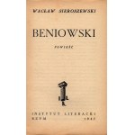 Sieroszewski W.-Beniowski. Roman [Literarisches Institut Rom 1947].