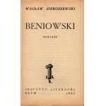 Sieroszewski W.- Beniowski. A novel[Literary Institute Rome 1947].