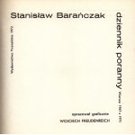 Barańczak Stanisław- Dziennik poranny [low circulation][first edition].