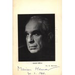 Hemar Marian- Ściana płaczu [autograf autora][prvé vydanie].