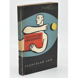 Lem Stanisław- Dzienniki Gwiazdowe [wydanie pierwsze 1957][ opr.graf. Marian Stachurski]