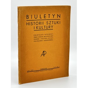 Bulletin dějin umění a kultury. Únor 1937, č. 1 [ze studií o huculském dřevěném stavitelství].