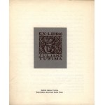 Blocknoten Exlibris von Julian Tuwim [bibliophile Ausgabe].