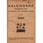 Kalendarz emigracyjny na rok 1929