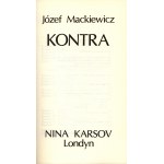 Mackiewicz Józef- Kontra [opr.graf. Andrzej Krauze].