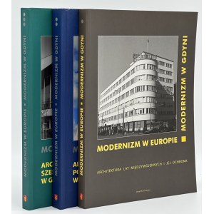 Modernismus v Evropě. Modernismus v Gdyni. VOL. I-III.