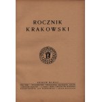 (1952) Rocznik Krakowski. Band XXXII [ Świszczowski Stefan- Gródek und die Stadtmauern zwischen Gródek und Wawel].