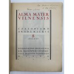 Alma Mater Vilnensis sešit 8 [věnování Marjanu Nižinskému] [Vilnius 1929].