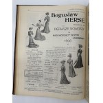 Tygodnik ilustrowany [Kompletná ročenka 1906][viazané J.F.Puget] (Reymont's Peasants, Grottger, Okuń)