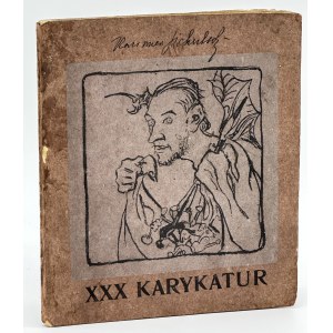 Sichulski Kaźmierz- XXX karykatur [komplet 30 litografii]