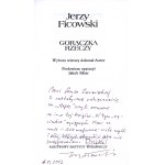 Ficowski Jerzy - Gorączka rzeczy [autograph and dedication][opr.graf.Andrzej Heidrich].