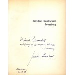 Iwaszkiewicz Jarosław - Petersburg [autograf oraz dedykacja][wydanie pierwsze]