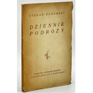 Żeromski Stefan- Journal of a Journey [first printing, 1933].