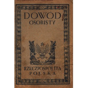 Dowód osobisty, Warsaw 1924