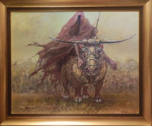 Daniel Pielucha, PASTUCH, 100 x 120 cm