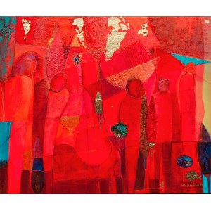 Margaret Skoczylas, GODDESSES AND GUIDES 50 x 60 cm.