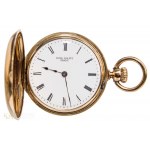 Patek Philippe, Halbdeckel-Taschenuhr (19./20. Jahrhundert) mit Goldkette