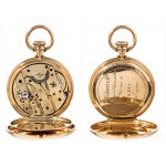 Patek Philippe, Halbdeckel-Taschenuhr (19./20. Jahrhundert) mit Goldkette