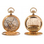 Patek Philippe, Pocket watch with enamel monogram (19th/20th century).