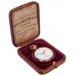 Patek Philippe, Taschenuhr mit emailliertem Monogramm (19./20. Jahrhundert).