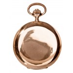 International Watch Co Schaffhausen, kapesní hodinky (1907) se zlatým řetízkem