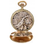 Longines, Pocket watch with rococo courtship scene (19th/20th century).