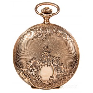 Longines, vreckové hodinky s ornamentom (19./20. storočie).