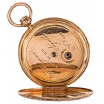 MUGNIER, Vreckové hodinky s opakovaním a smaltovaným kvetinovým dekorom (19./20. storočie).