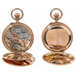 H. Moser &amp; Cie, Taschenuhr mit floralem Motiv (19./20. Jahrhundert).