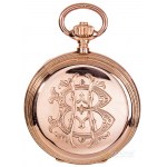 Carl Heisler - Union, Monogrammed pocket watch (19th/20th century).