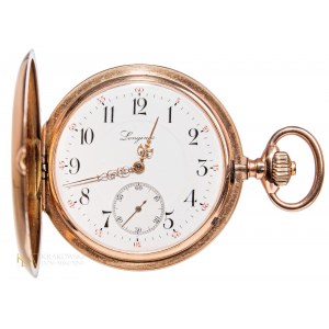 Longines, Guillochierte Taschenuhr (1907)