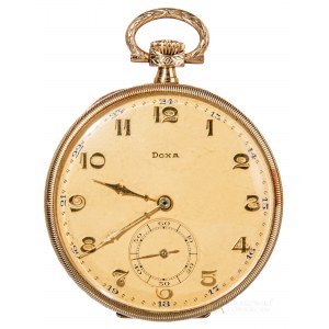 Doxa, vreckové hodinky (1. polovica 20. storočia).