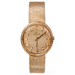 Jaeger - LeCoultre, Złoty zegarek naręczny ze złotą bransoletą (lata 70.)
