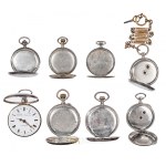 Manufacture (19th/20th century), Set of silver pocket watches