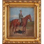 Antoni Piotrowski (1853 Nietulisko Duże pri Kunove - 1924 Varšava), Vojenský muž na koni