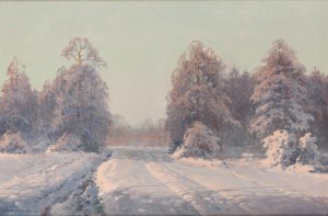 Wiktor Korecki (1890 Kamieniec Podolski - 1980 Milanówek k. Warszawy), Zimowe popołudnie