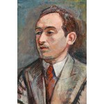 Natan (Nathan) Grunsweigh (Grunsweig) (1880 Kraków - 1956 Paryż), Portret mężczyzny