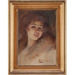 Kasper Żelechowski (1863 Klecza Dolna - 1942 Kraków), Portrait of a Lady, 1925